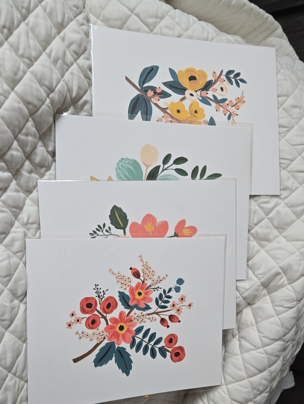 Set Of 4 Rifle Paper Co. art print, Botanicals